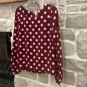 Cute Polka Dot Top